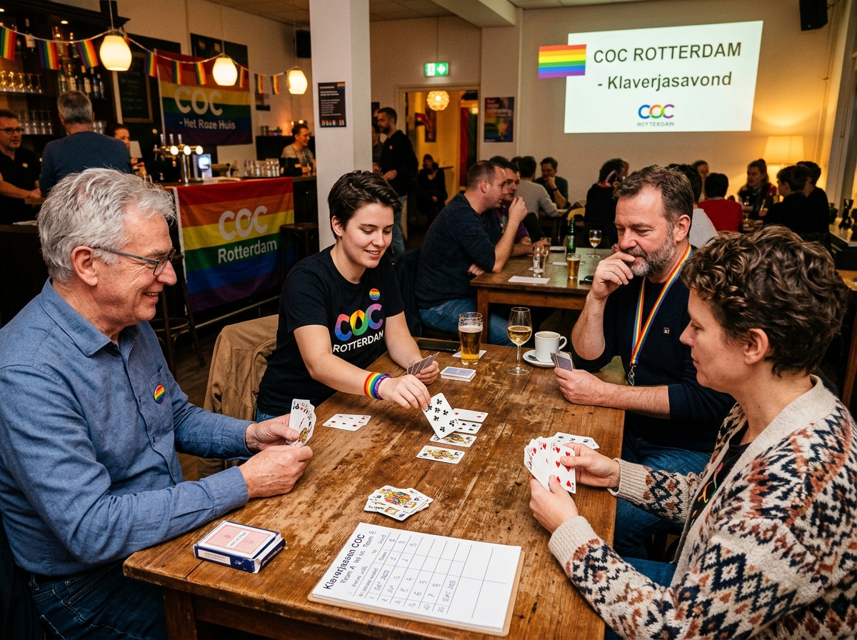 Klaverjassen COC Rotterdam