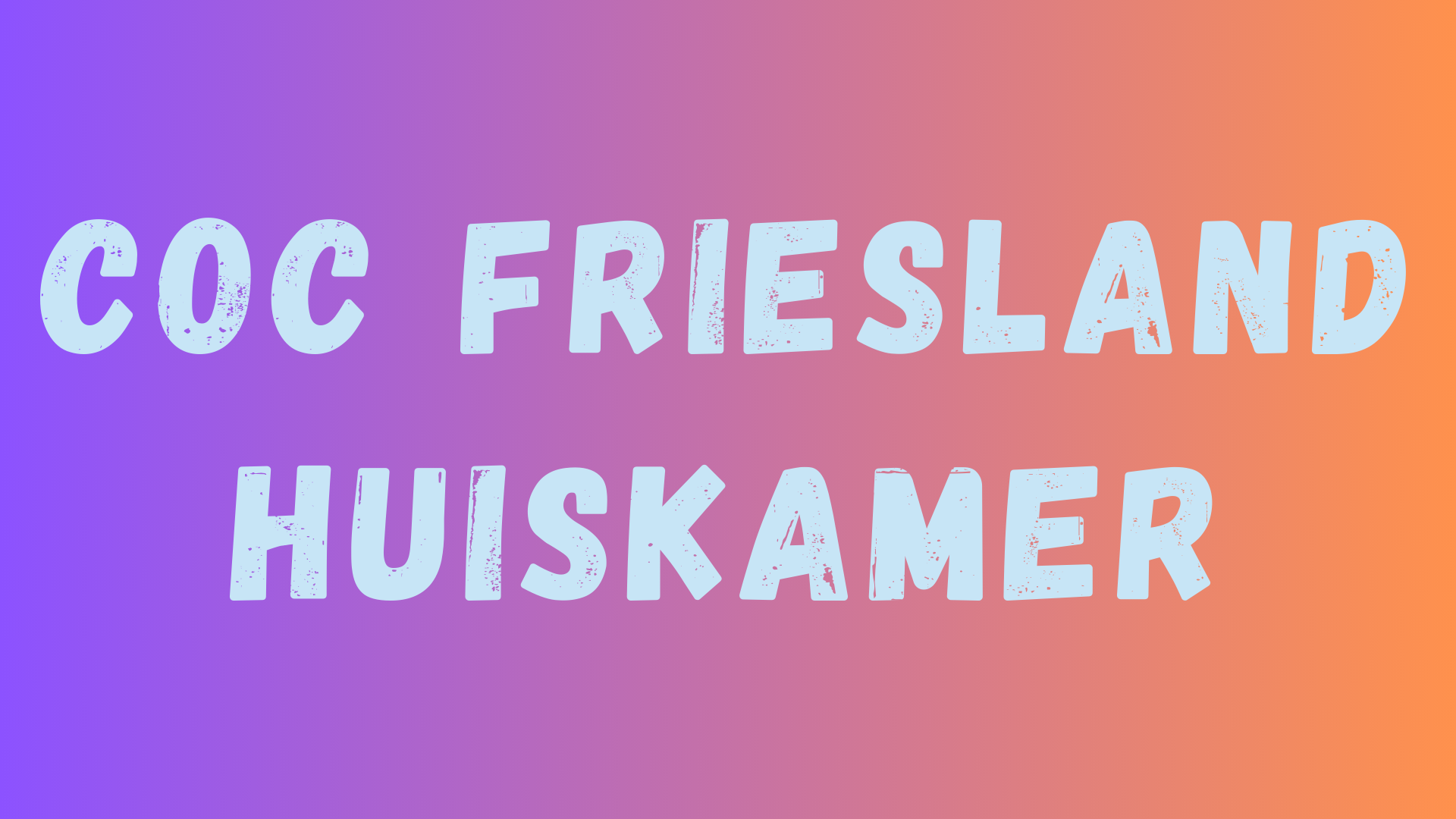 De Huiskamer van COC Friesland